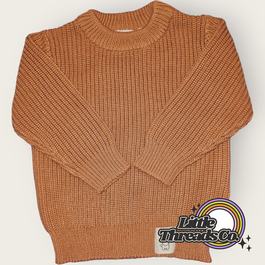 Knit Jumper Cinnamon