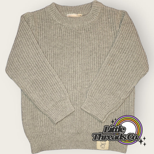 Knit Jumper Grey