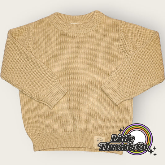 Knit Jumper Beige