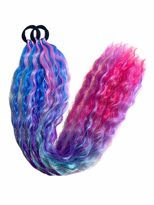 Limited Edition Galaxy mermaid ponytail set