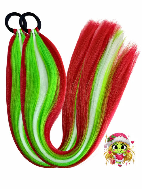 Merry Grinchmas Braid Set