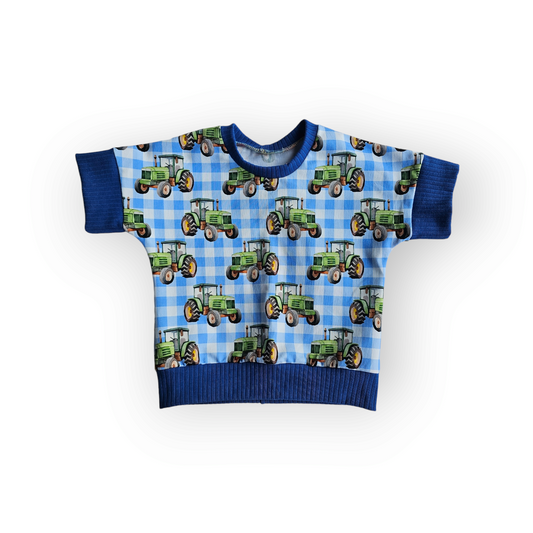 GWM Gingham Tractors Tee