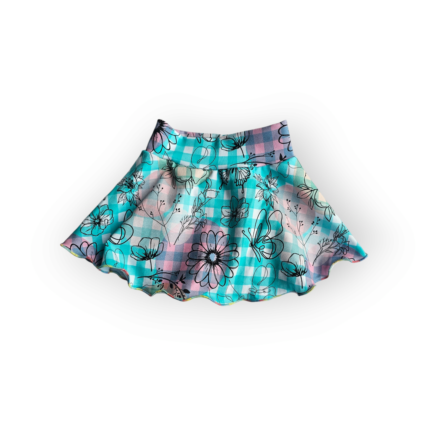 GWM Butterfly Check Skort