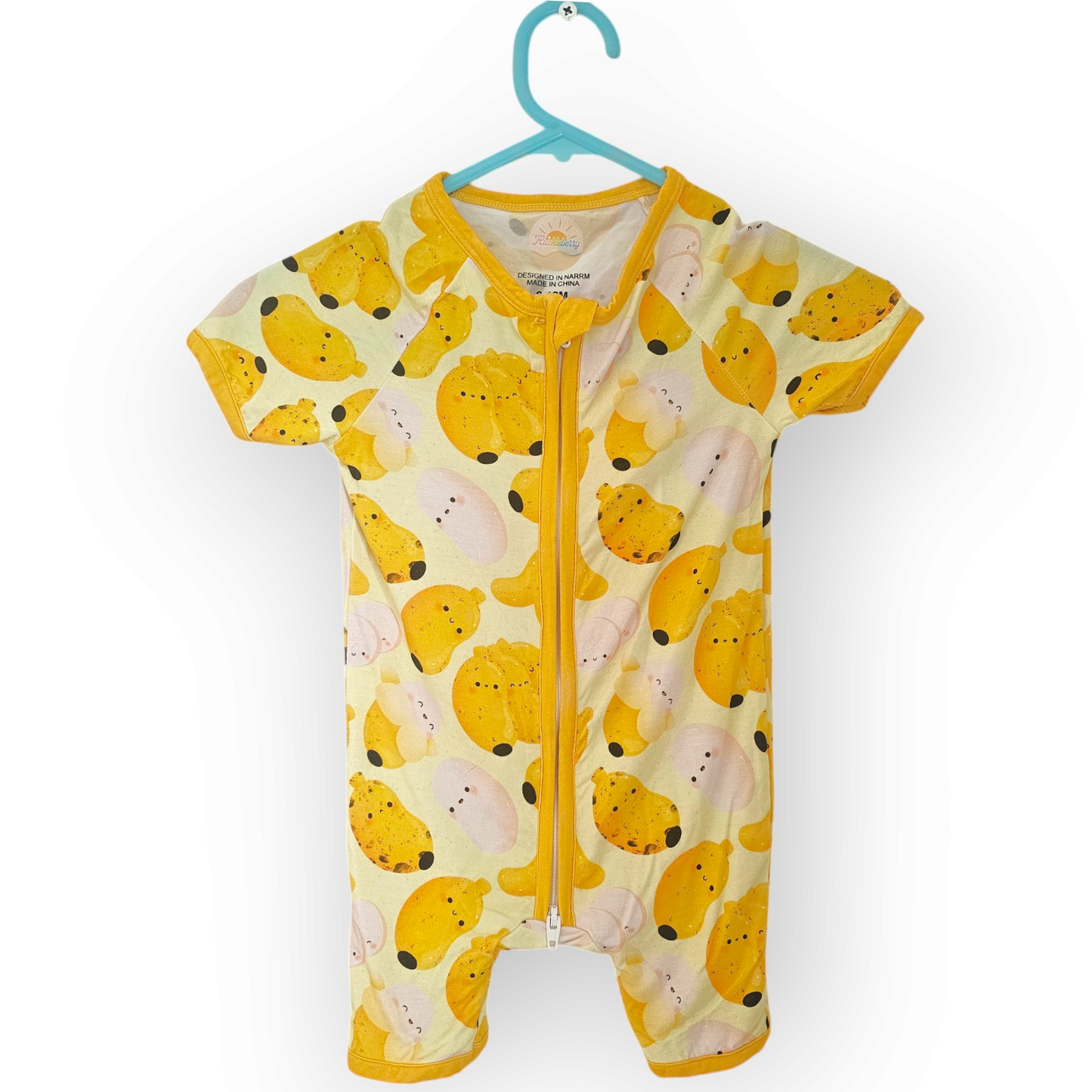 Bananas Short Bamboo Romper